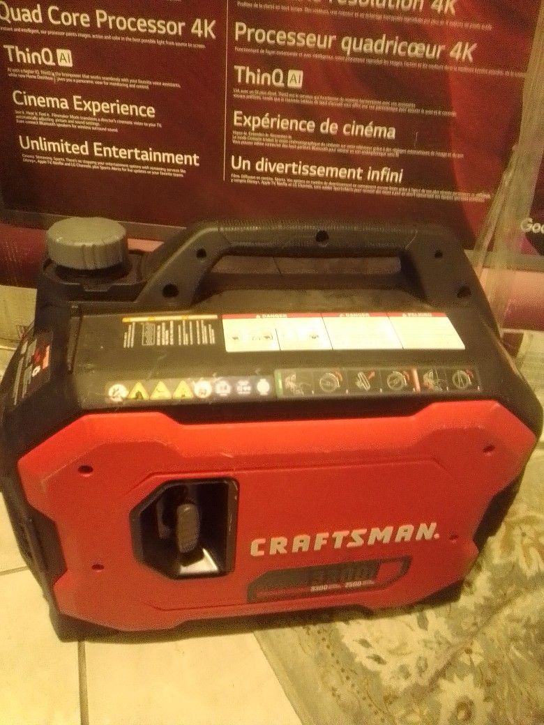 Fairly used Generator!! Craftsman!!
