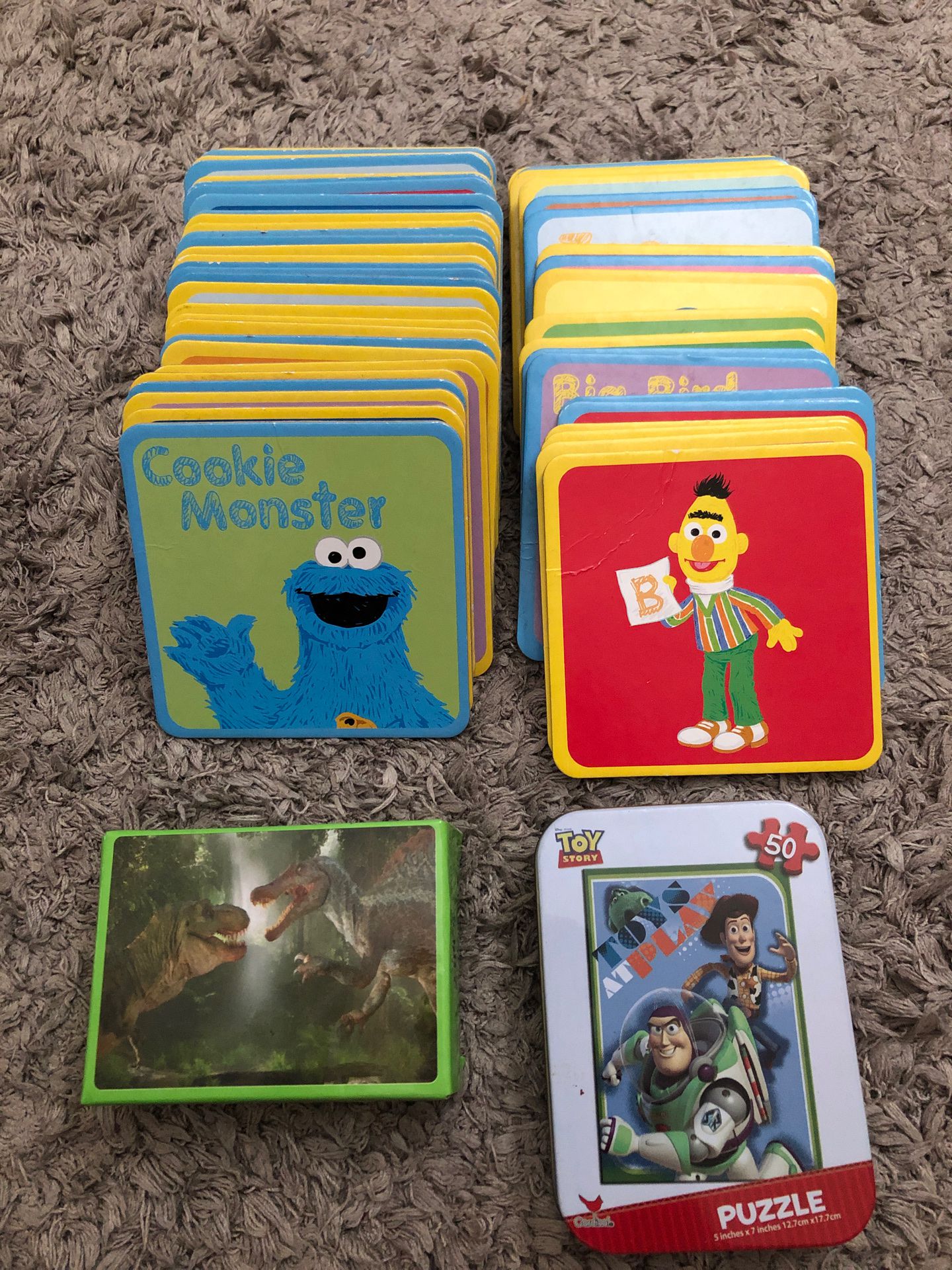 Kids Memory Matching game Sesame Street
