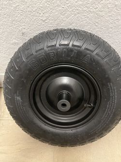 Gorilla 16 In Pneumatic Universal Wheelbarrow 