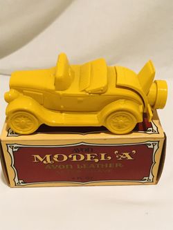 Vintage Avon car decanter