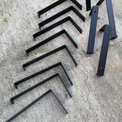 Heavy Duty Metal Shelf Brackets (12)