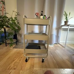 Rolling Storage Cart -  Grey