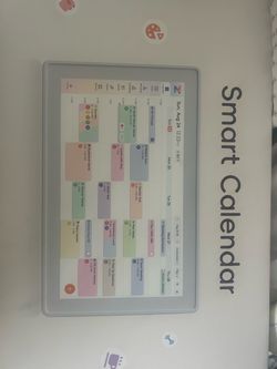 Smart Calendar Digital Display Tablet