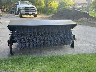 Rotary Brush Sweeper For Skid Steer