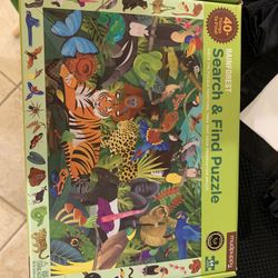 Rainforest Search & Find Puzzle