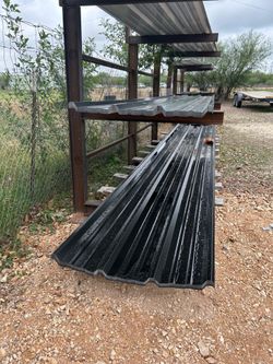 Lamina R Panel Metal Roofing – 26 Ga –  Black Available