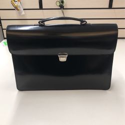 Old school Leather Briefcase 