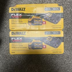 Dewalt Flex Volt 6ah Battery And Charger 
