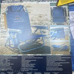 Beach Chairs-Tommy Bahama Backpack Style 