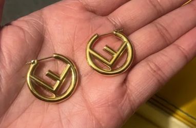 Fendi Hoop Earrings