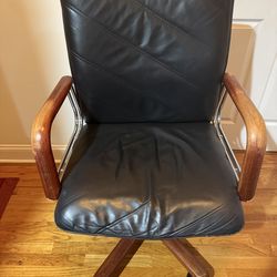 1992 Cassys Wood Tilt Swivel Chair - Brayton International