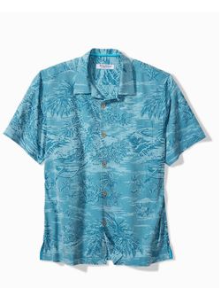Tommy bahama baby blue shirt