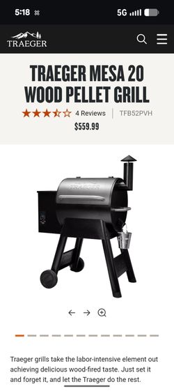 Brand new Traeger Mesa 20 Wood Pellet Grill & Smoker