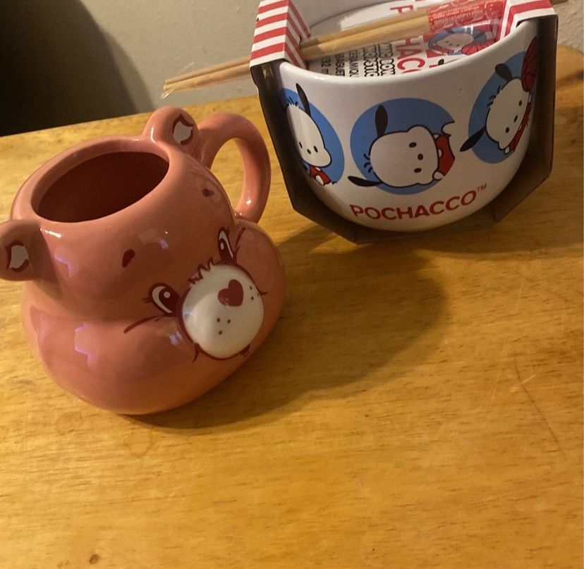 Care Bear Glass Cup