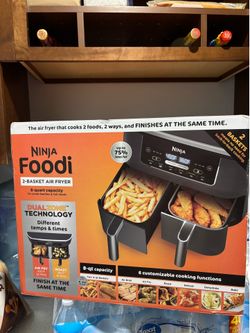 Air Fryer with Double Basket