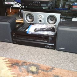 Onkyo Tx Sr313 And Bose 201 