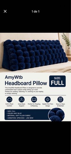 AmyWtb Headboard Pillow
