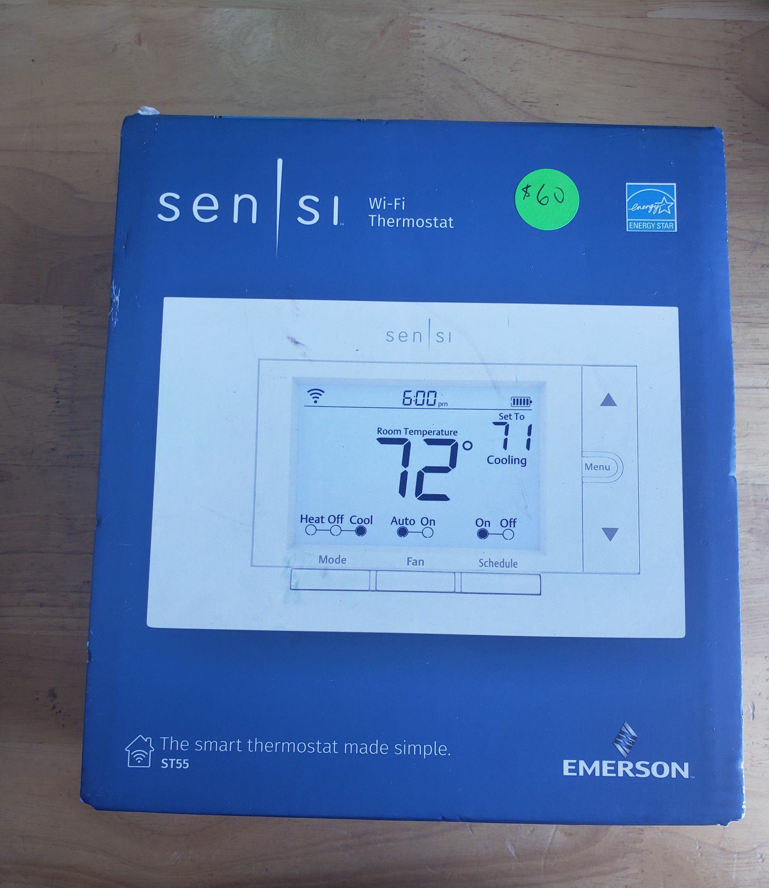 Emerson Sensi Wifi Thermostat ST55