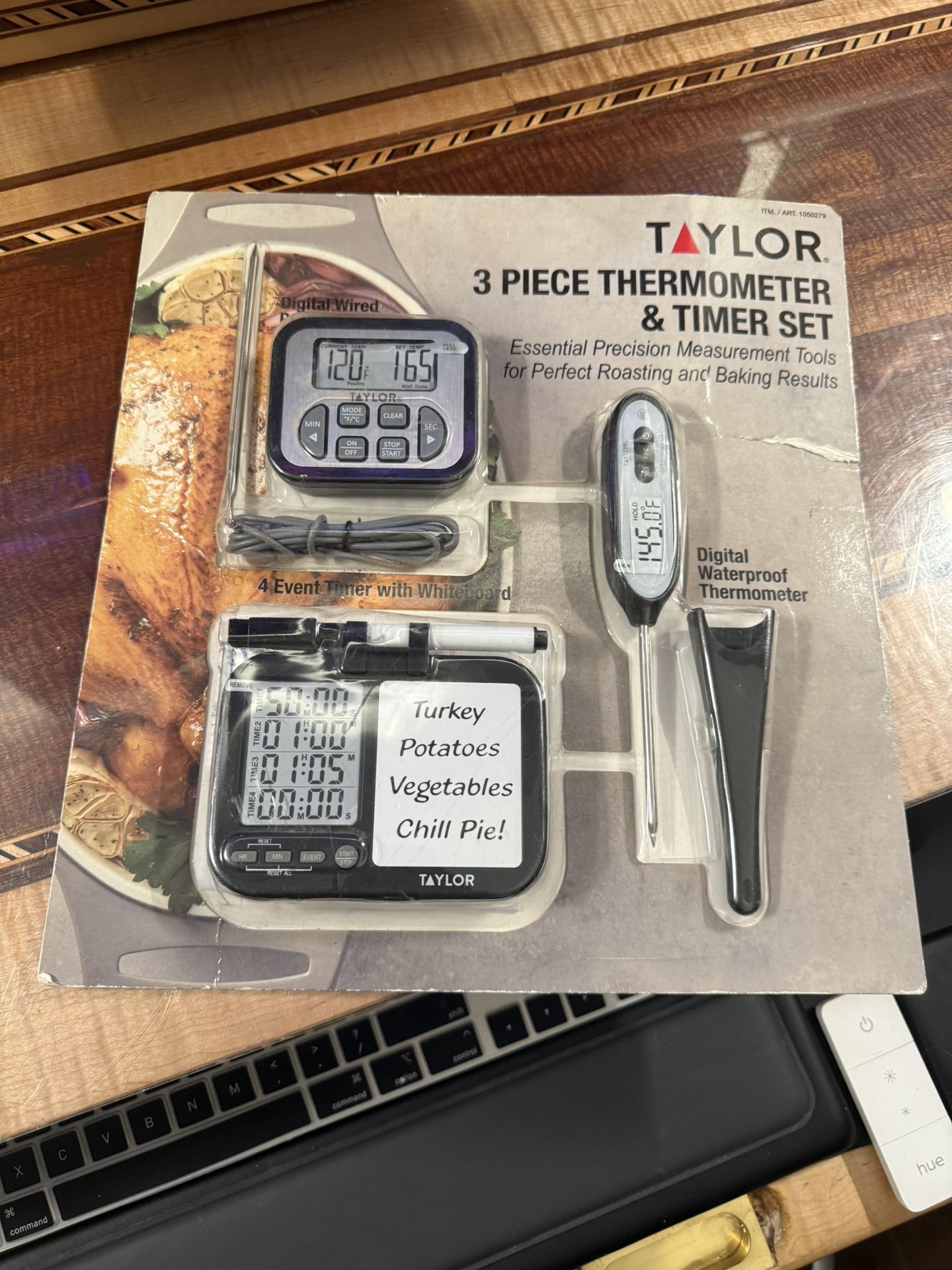 Cooking Thermometer And Timer Set new 