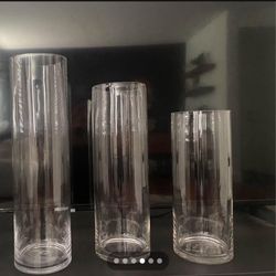 Glass Vases For Candles/flowers