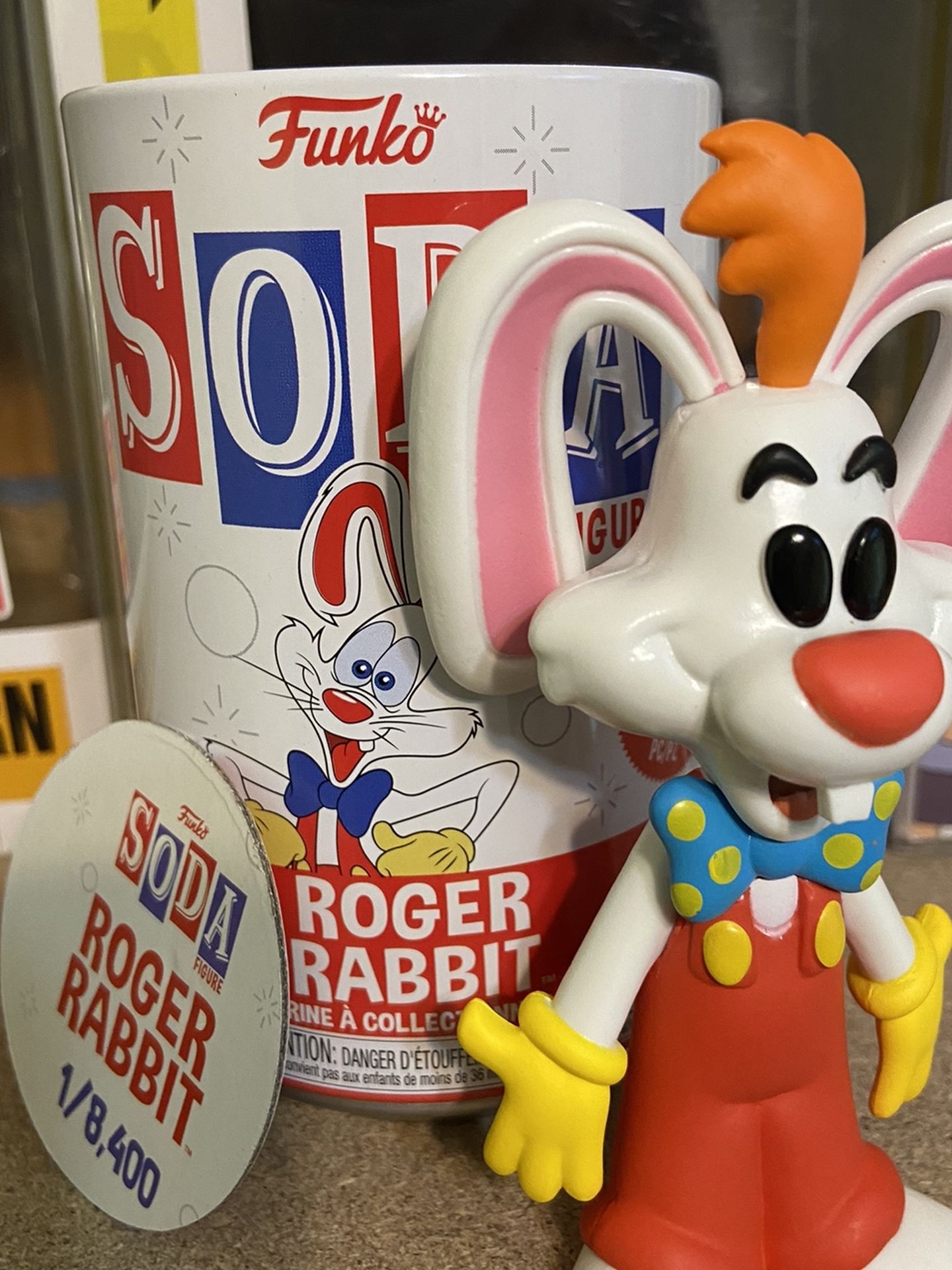 Funko pop soda roger rabbit common