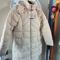 Bench Urbanwear Long Puffer Coat Hooded