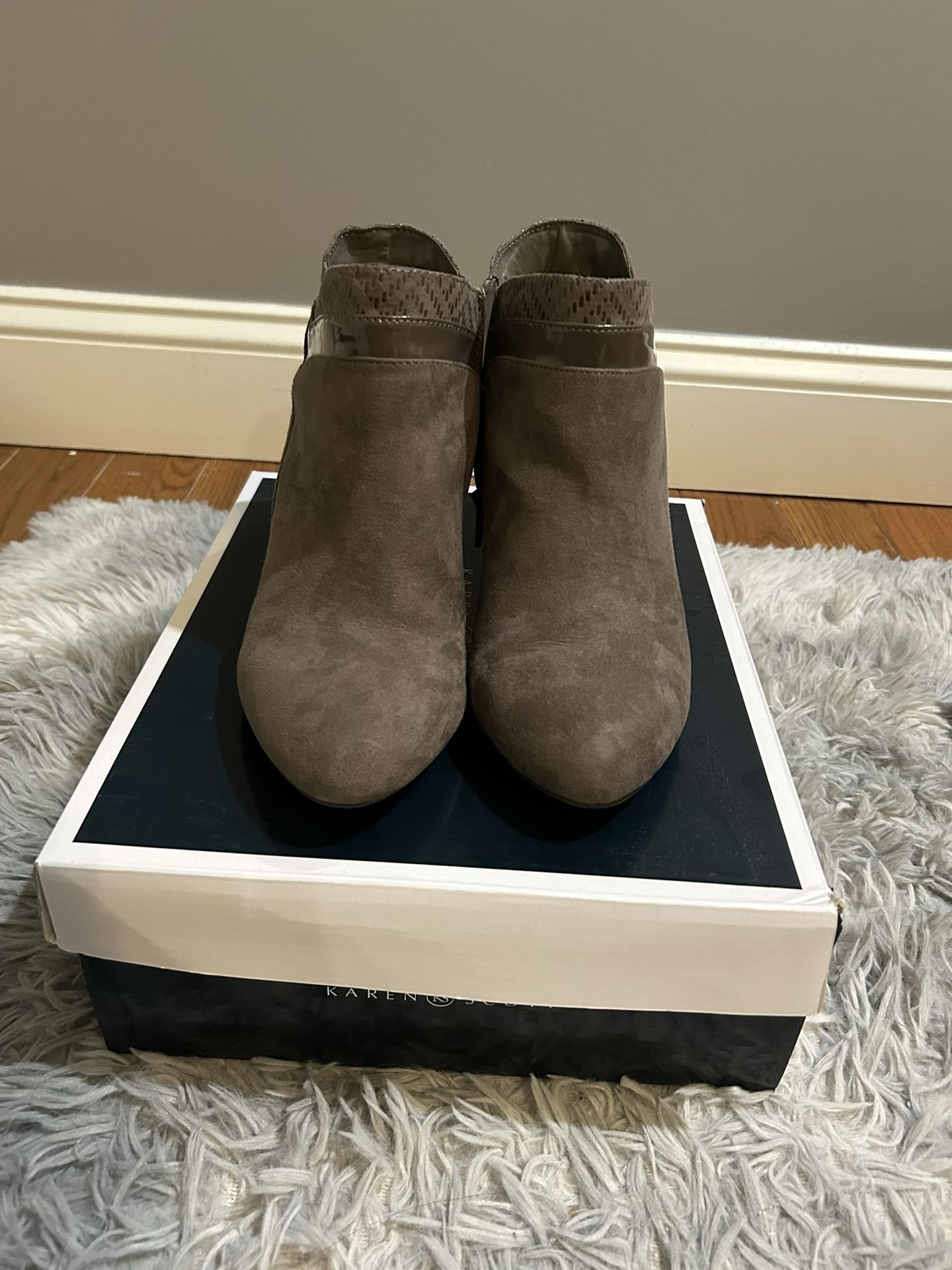 Beige Mini Heels