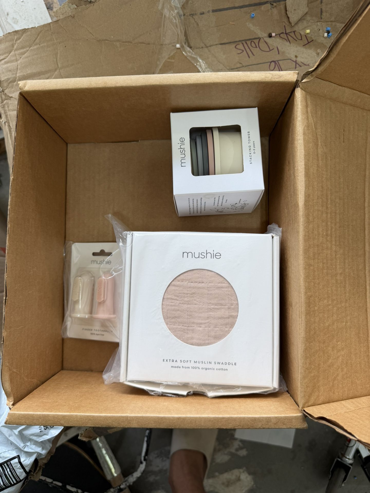 Mushie Baby And Toddler Gift Set Items