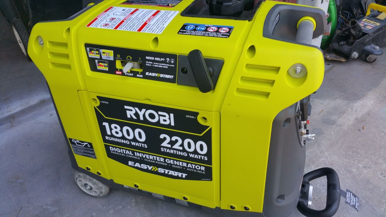 Ryobi generator