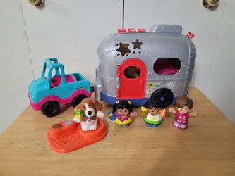 Fisher Price Little People Fresh Air Fun Camping Set With 3 Smart Stages Levels 