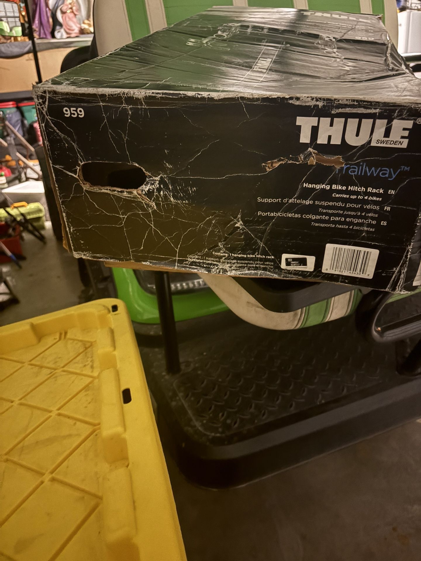 Thule Trailway Hanging 4 Bike Rack Hitch
