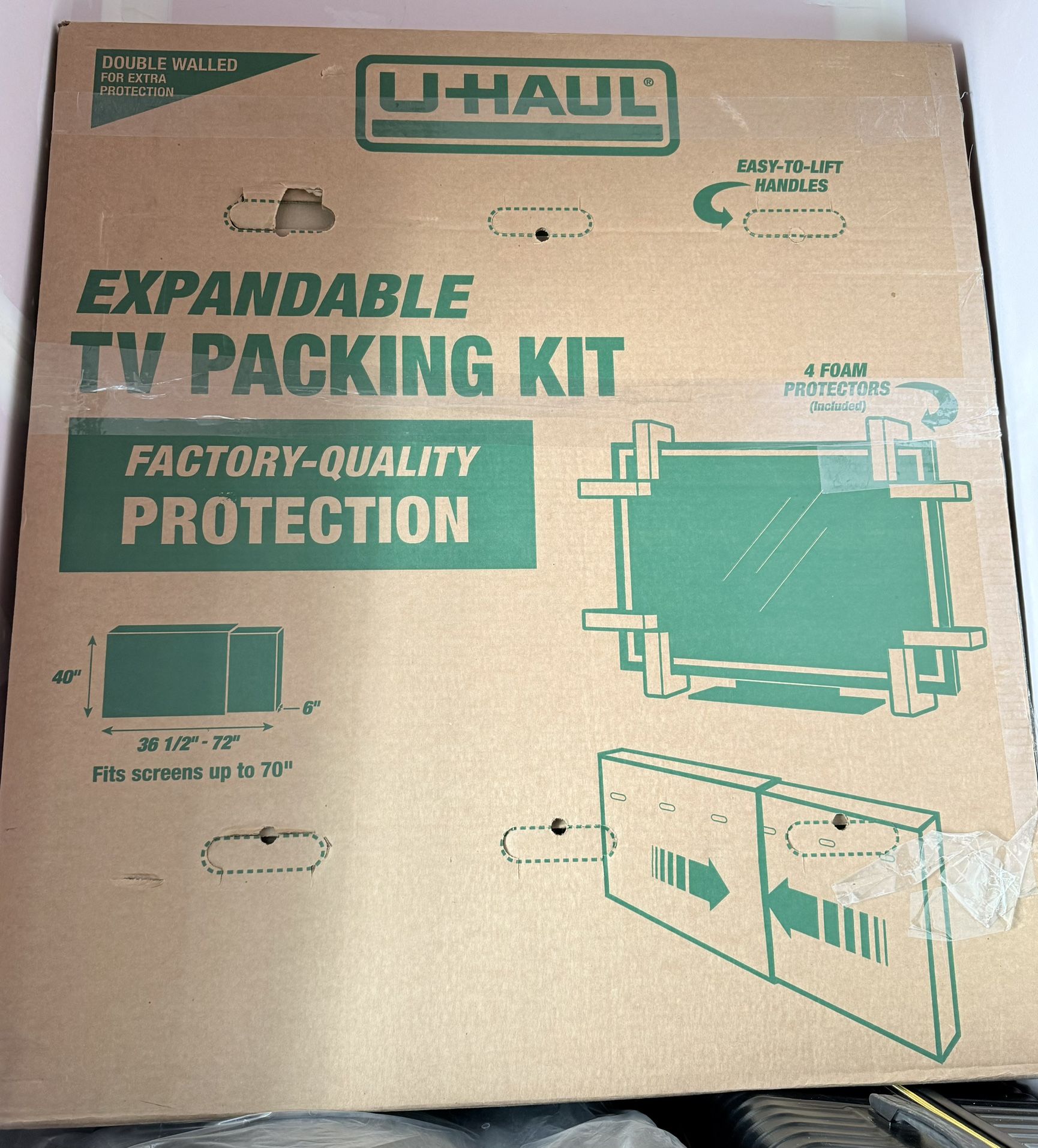 TV Moving boxes