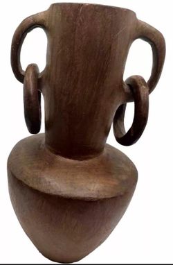 Folk Art Vase 10" Morocco