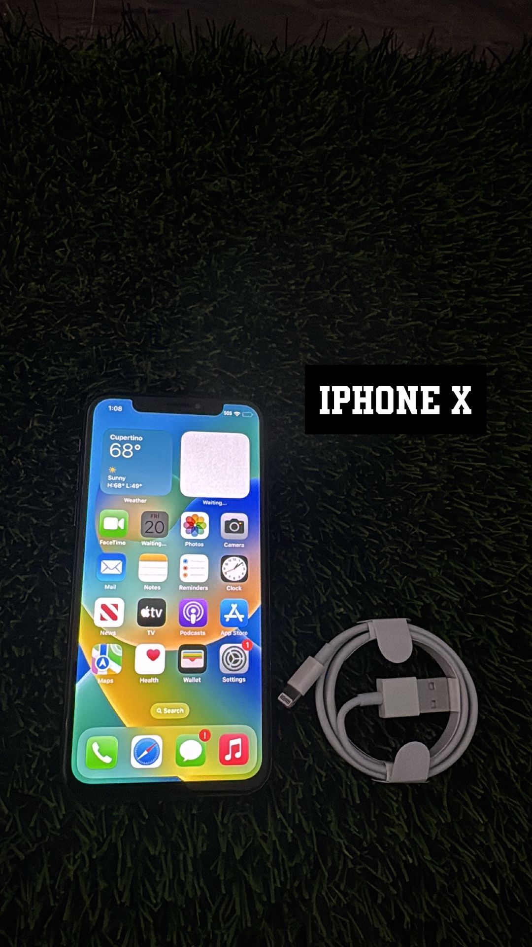 iPhone X 512gb. Like New And Unlocked!