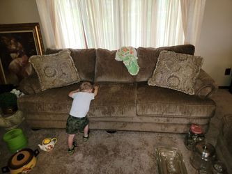 Couch and loveseat