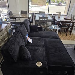 new black corduroy beautiful comfortable smooth nice sleeper sofa bed convertible reversible sectional sofa couch set special come visit our store