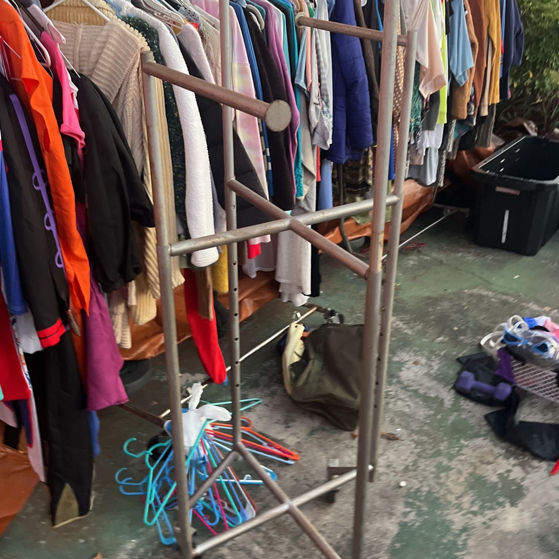 2 Clothing Racks