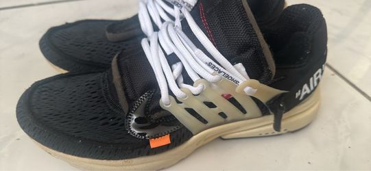 Nike air presto off white  like new