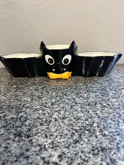 Halloween Bat  Candy Dish
