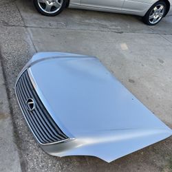 2004 2005 2006 Lexus LS430 Hood With Grill  Hinges