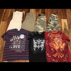 Clothing , Shorts , T-shirt  Size 10-12 Big Boy 3 Pcs Shorts Size 12 Big Boy