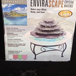 New Homesick Envirascape Stepping Pond.WFL.Tabletop Fountain