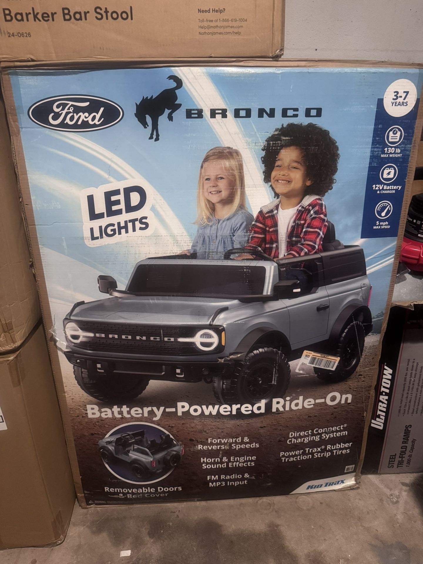 Ford Bronco Battery Operated 4 Wheeler 