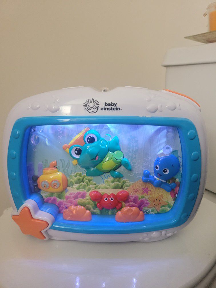 Baby Einstein Sea Dreams Soother Musical Crib Toy and Sound Machine

