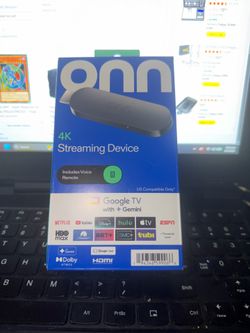 Google onn 4k Streaming device.