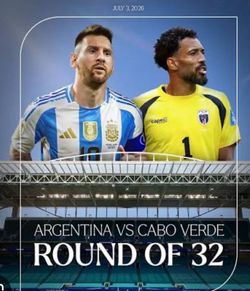 My wife said no to …🇦🇷 FIFA World Cup 2026 – Argentina vs. Cabo Verde 🇨🇻