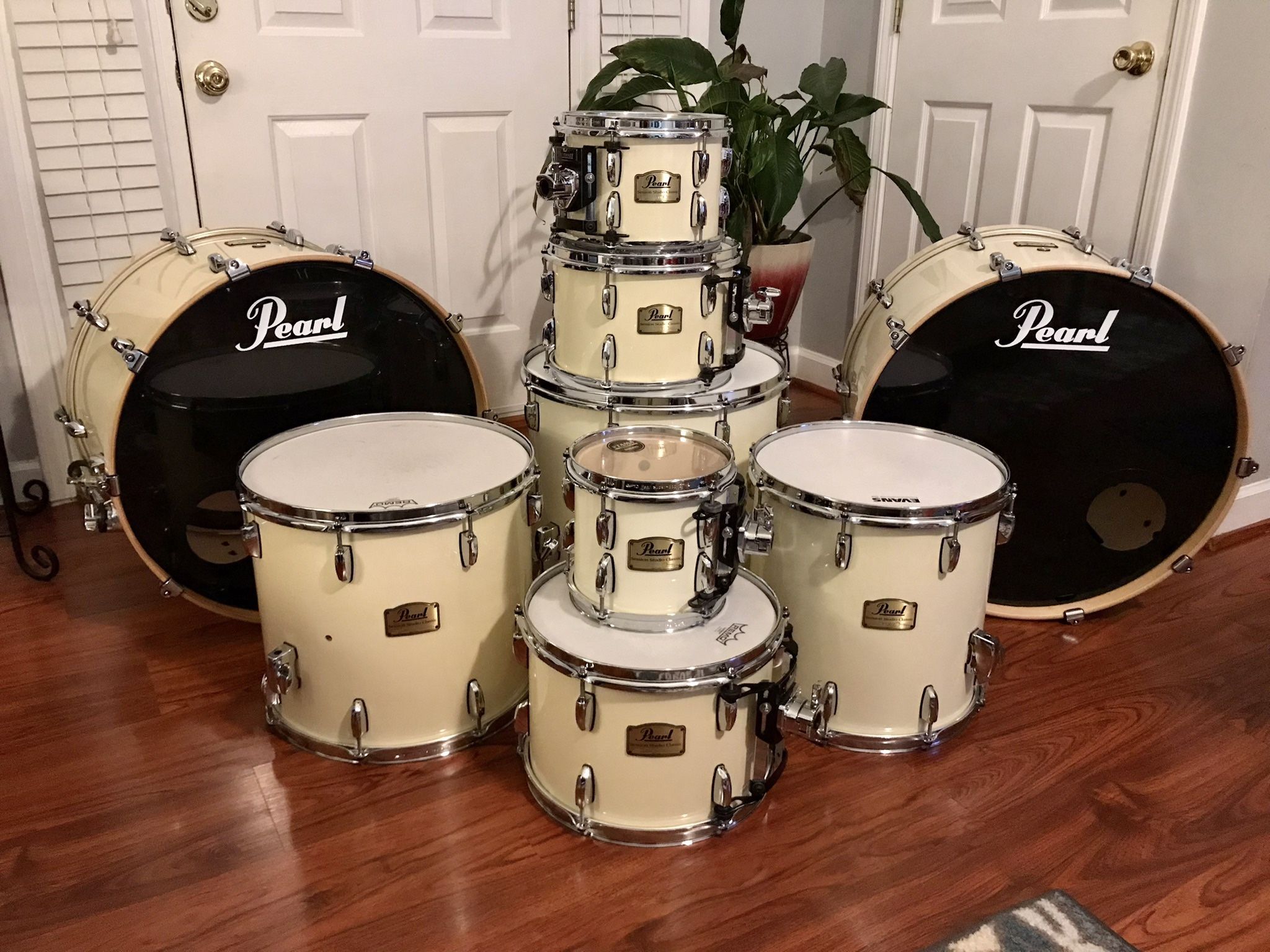 Pearl Session studio Drumkit