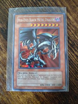 Red Eyes Black Metal Dragon 