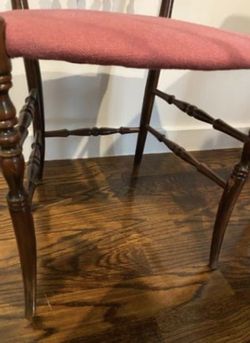 Set of 4 Giuseppe Gaetano Descalzi Midcentury Italian Chiavari Chairs, 1950s- $700