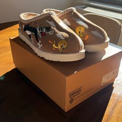 UGG x Palace Tasman Slipper “Looney Tunes Chestnut” - Size 10